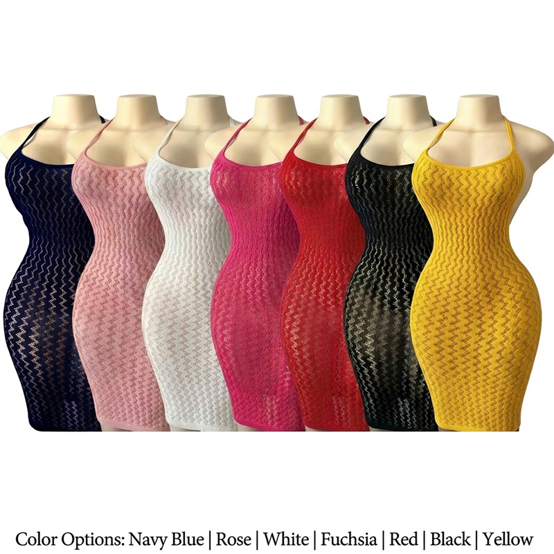 Swim Cover Up Mesh - ชุดคลุมชายหาดตาข่ายสำหรับผู้หญิง ชุดเดรสซีทรูรัดรูปแบบโปร่งบาง ชุดเซ็กซี่สำหรับงานเทศกาลดนตรี ชุดคลุมสำหรับใส่ทับชุดว่ายน้ำ