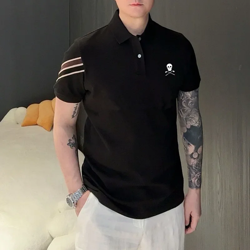เสื้อกอล์ฟผู้ชาย เสื้อโปโลแฟชั - Summer Golf Clothing บทวิจารณ์และราคา