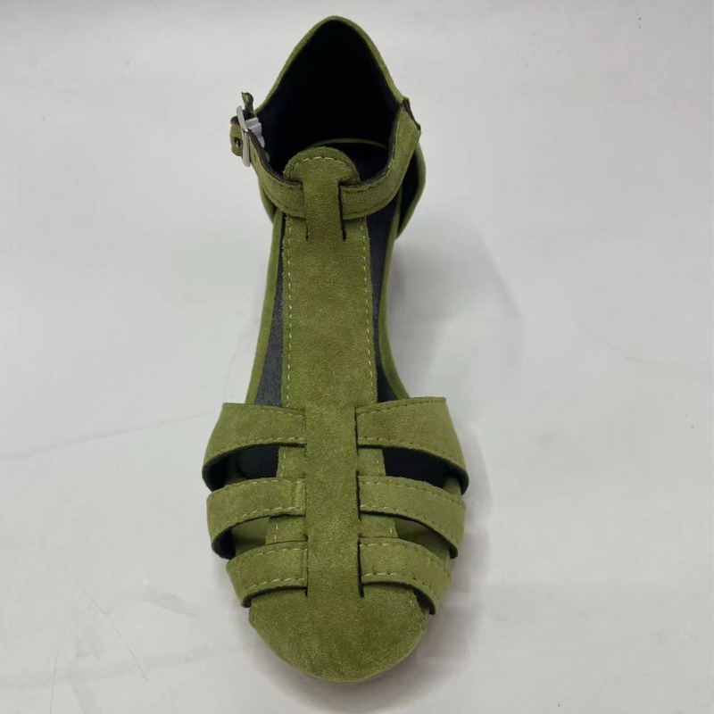 รองเท้าส้นเตี้ยแบบ T-Strap สีเ - Summer Clothing Modest บทวิจารณ์และราคา
