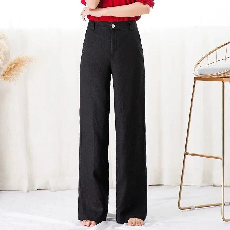 เสื้อผ้าผู้หญิงผ้าลินินเอวสูงข - Summer Clothing For 60 Year Old Woman บทวิจารณ์และราคา