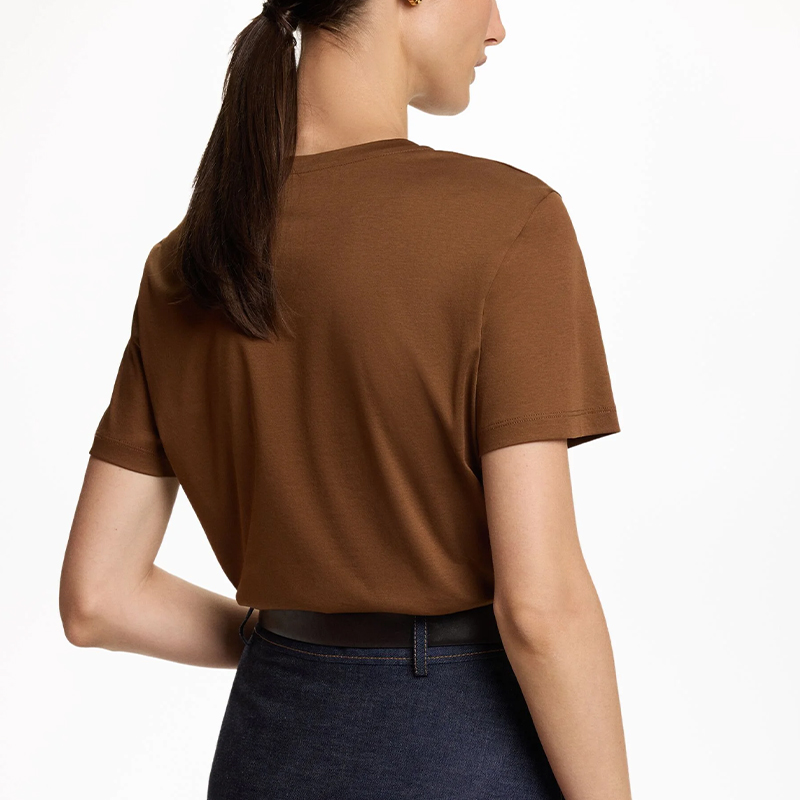 เสื้อยืดคอกลมลำลองสำหรับผู้หญิ - Summer Clothing For 60 Year Old Woman บทวิจารณ์และราคา