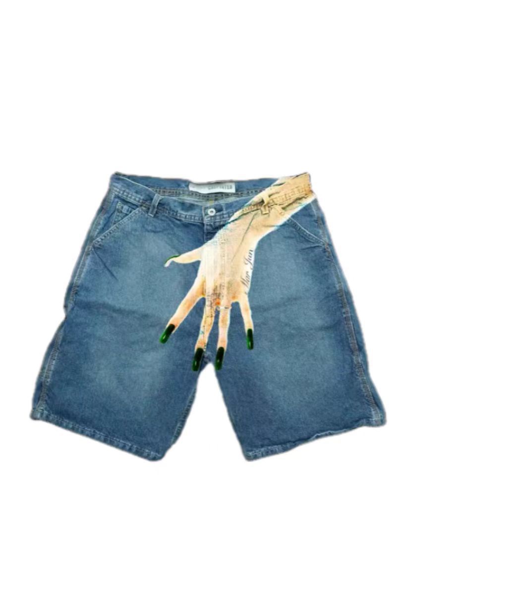 กางเกงยีนส์ขาสั้นสไตล์วินเทจ D - Summer Clothing Cheap บทวิจารณ์และราคา