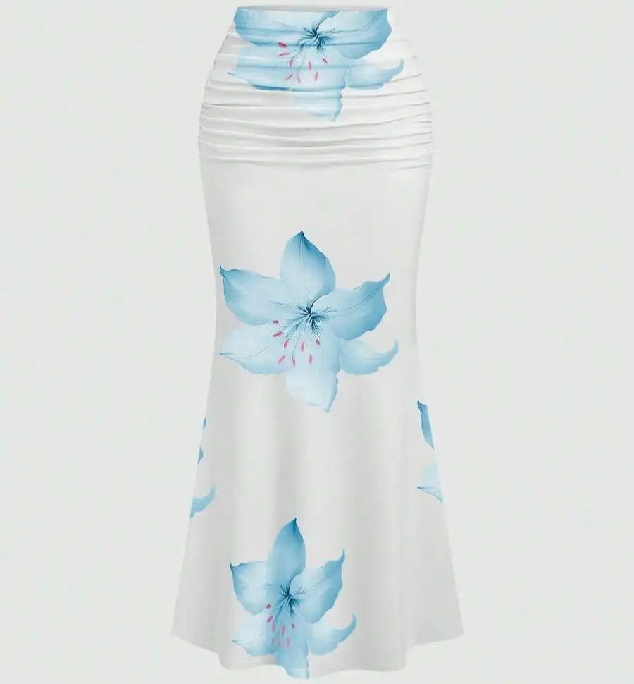 กระโปรงยาวแฟชั่นสำหรับผู้หญิง  - Summer Clothing For 60 Year Old Woman บทวิจารณ์และราคา