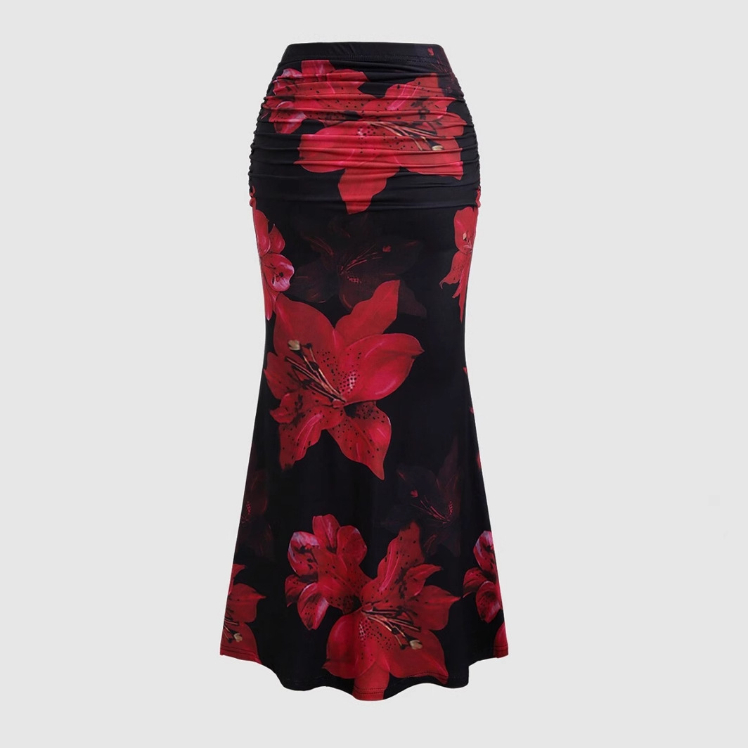 กระโปรงยาวแฟชั่นสำหรับผู้หญิง  - Summer Clothing For 60 Year Old Woman บทวิจารณ์และราคา