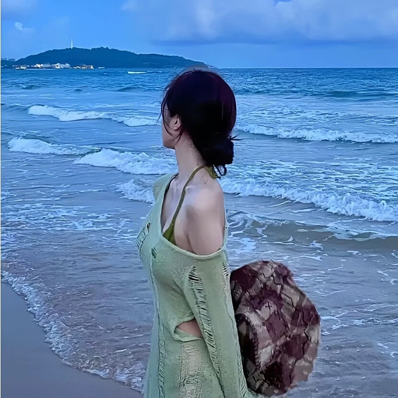 ชุดบิกินี่สองชิ้นสุดเซ็กซี่สำห - Swim Cover Up Mesh บทวิจารณ์และราคา