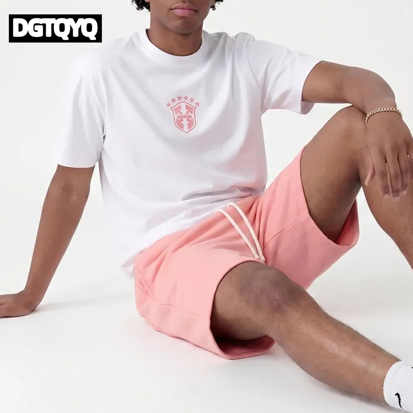 ชุดเซ็ตเสื้อยืดคอกลมพิมพ์ลายกั - Summer Clothing Cheap บทวิจารณ์และราคา
