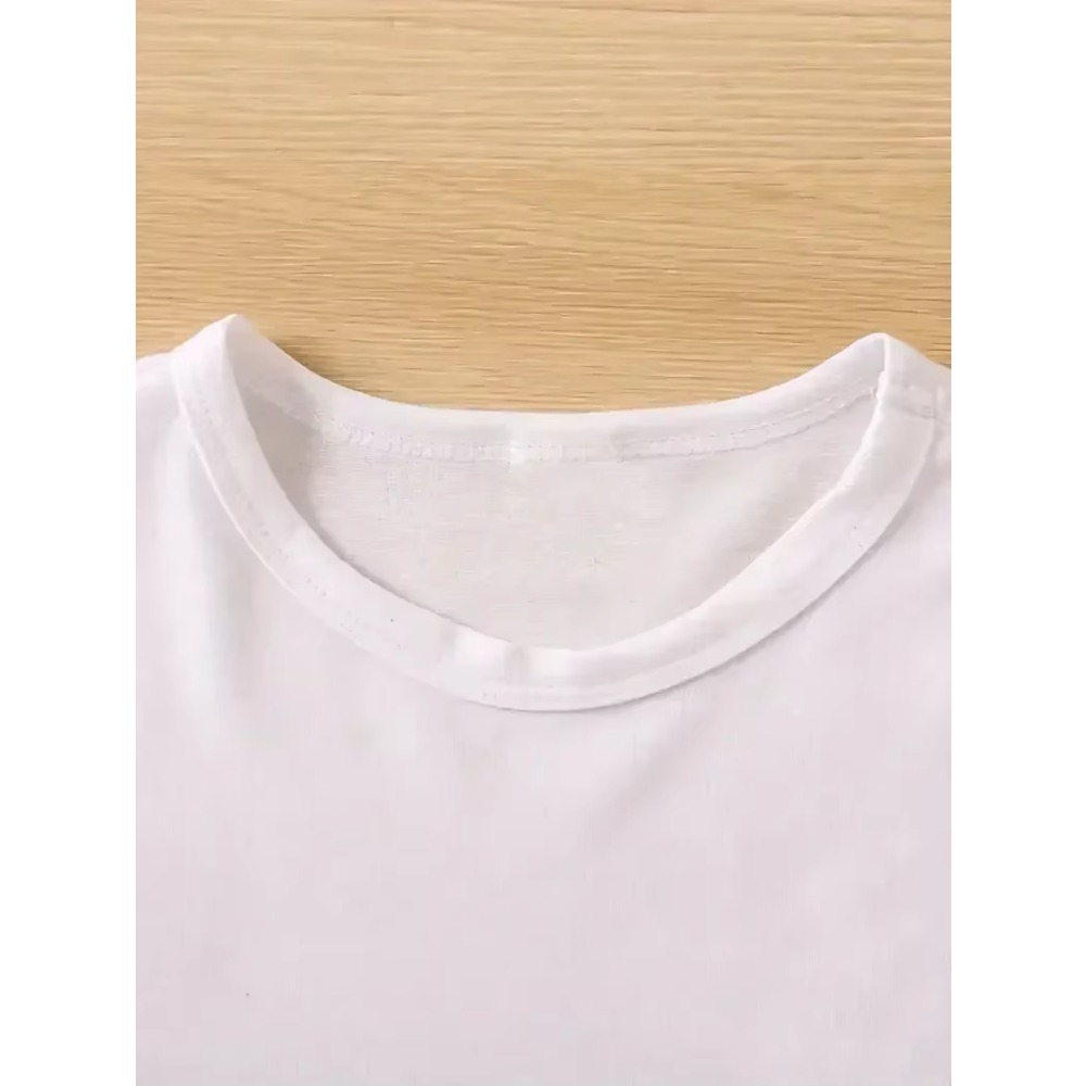 เสื้อยืดแขนสั้นพิมพ์ลายสาวปารี - Summer Clothing In Paris บทวิจารณ์และราคา