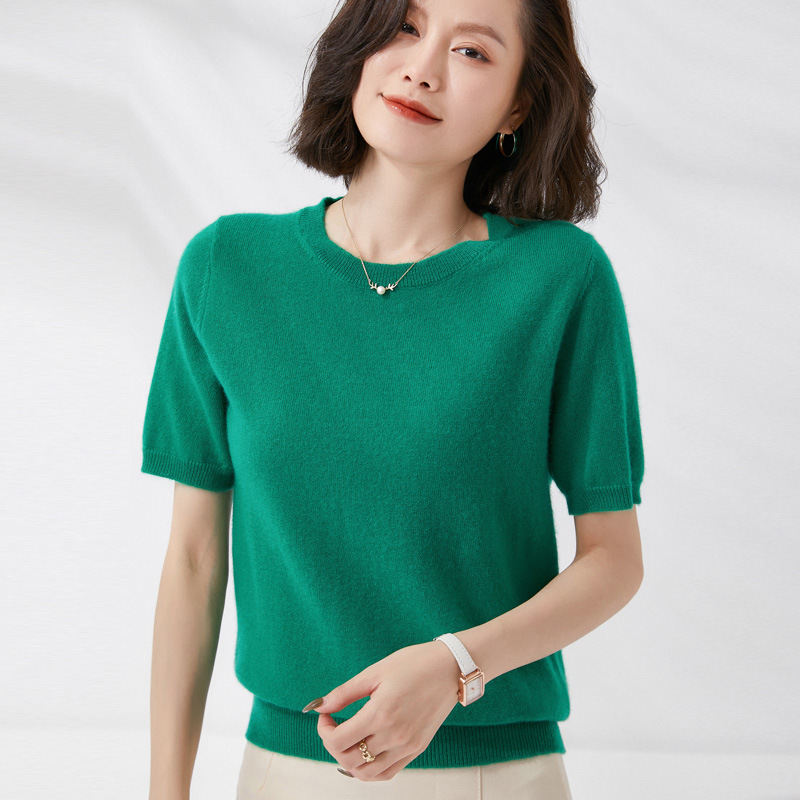 ฤดูใบไม้ผลิและฤดูร้อนใหม่แขนสั - Summer Clothing Yarn บทวิจารณ์และราคา