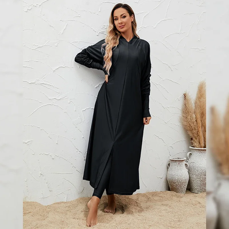 2025 ฤดูร้อนดูไบ Abaya 3 ชิ้นช - Summer Clothing Young Women บทวิจารณ์และราคา