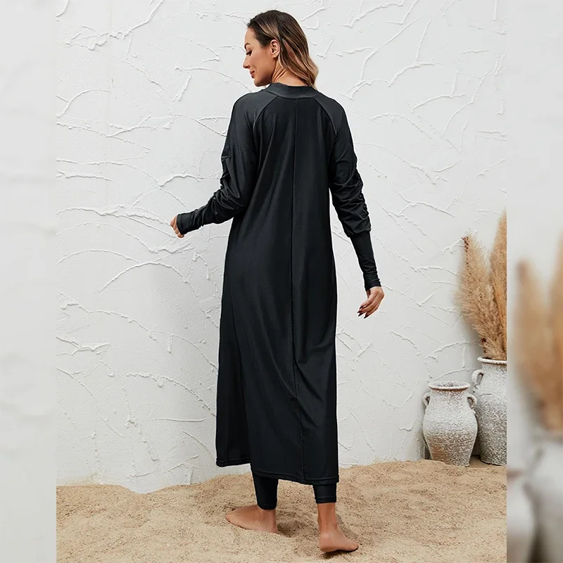 2025 ฤดูร้อนดูไบ Abaya 3 ชิ้นช - Summer Clothing Young Women บทวิจารณ์และราคา
