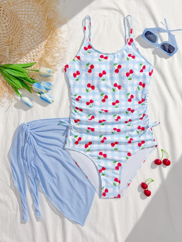 ชุดว่ายน้ำเด็กผู้หญิงวันพีซ 20 - Swim Cover Up Mesh บทวิจารณ์และราคา