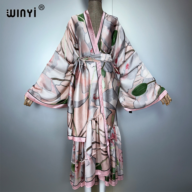 ชุดเดรสพิมพ์ลาย WINYI Africa D - Summer Clothing Young Women บทวิจารณ์และราคา