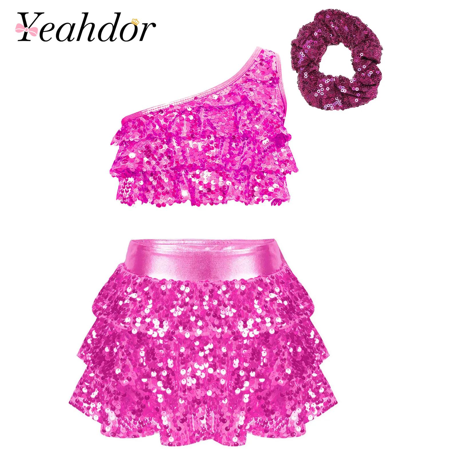 เด็กผู้หญิงเลื่อมเงาลาตินแจ๊สเ - Summer Kids Clothing บทวิจารณ์และราคา