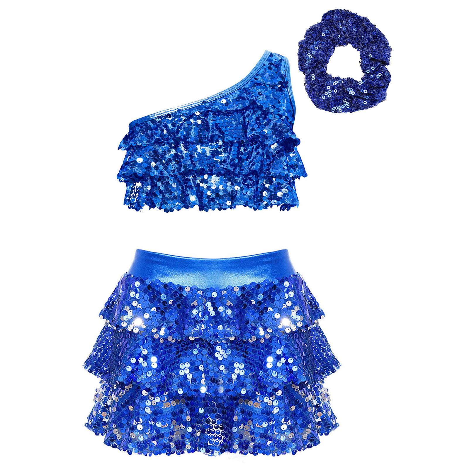 เด็กผู้หญิงเลื่อมเงาลาตินแจ๊สเ - Summer Kids Clothing บทวิจารณ์และราคา