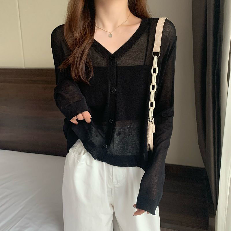 ลูกอมสีบางถักเสื้อสเวตเตอร์ถัก - Summer Clothing Yarn บทวิจารณ์และราคา